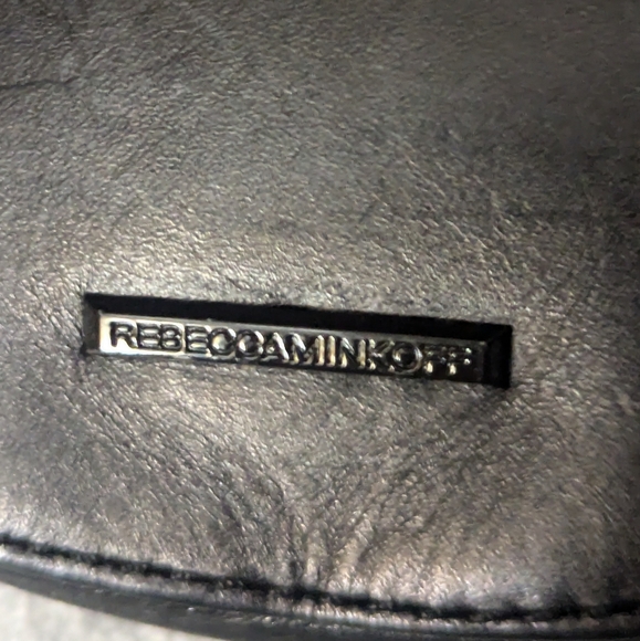 Rebecca Minkoff Star perforated leather Astor saddle bag. - Picture 8 of 11